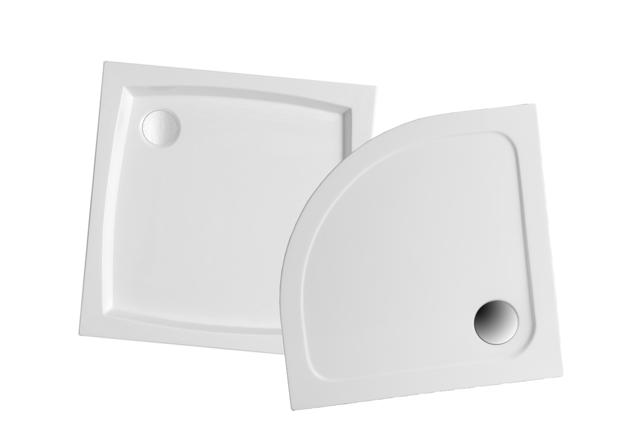 Nero zuhanytálcák felülnézeti kép